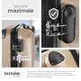 Voir la diapositive 5 : tectake Set de valises trolley rigides 3 parties en plastique ABS robuste champagne