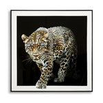 Paris Prix Tableau Peinture  Jaguar  82x82cm Multicolore