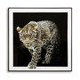Voir la diapositive 1 : Paris Prix Tableau Peinture  Jaguar  82x82cm Multicolore