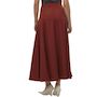 Voir la diapositive 2 : Vero Moda Jupe Longue Terracotta Femme Vero Moda Tara Ancle