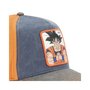 Voir la diapositive 3 : CAPSLAB Casquette trucker effet délavé Dragon Ball Super Goku