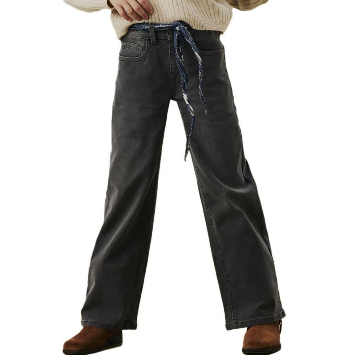 NAME IT Jean Large  Foncé Fille Name it Nkfrose Wide