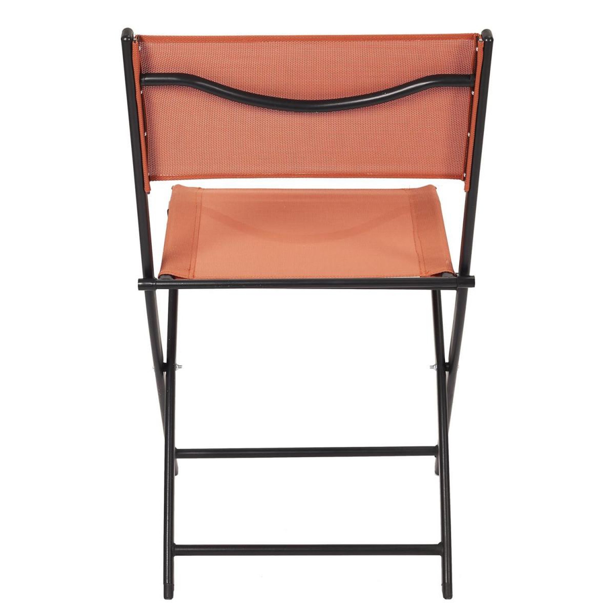 Voir la diapositive 5 : The Home Deco Factory Lot de 4 Chaises Pliables  Jardin  79cm Terracotta