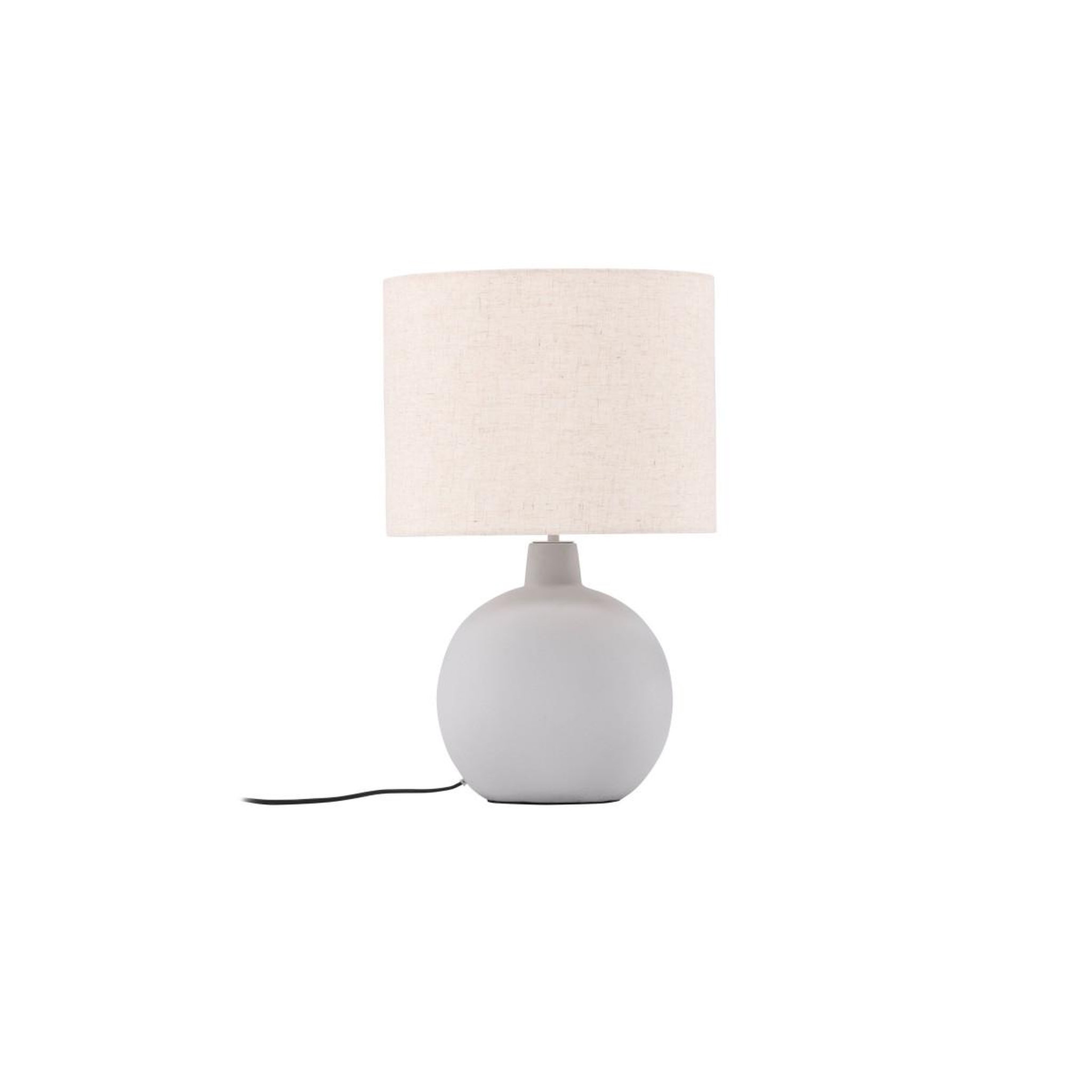 Voir la diapositive 2 : Paris Prix Lampe à poser déco  torcello  51cm gris