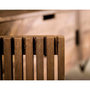 Voir la diapositive 4 : LISA DESIGN Mumbai - meuble tv - en bois massif de manguier - 135 cm