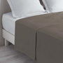 Voir la diapositive 1 : Paris Prix Drap Plat  Lina  180x290cm Noisette