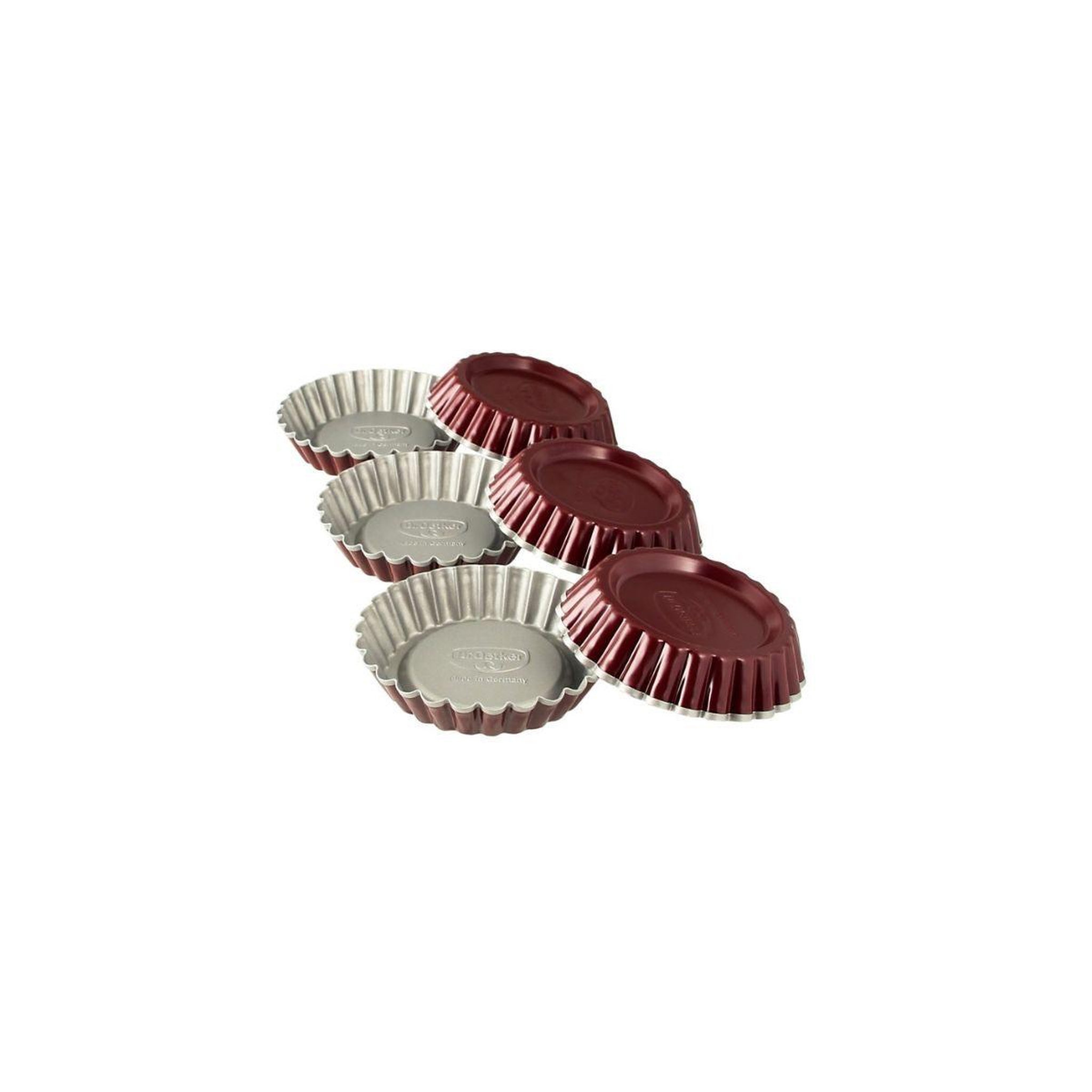 DR.OETKER Lot de 6 moules à tartelettes 10 cm dr. Oetker baker edition