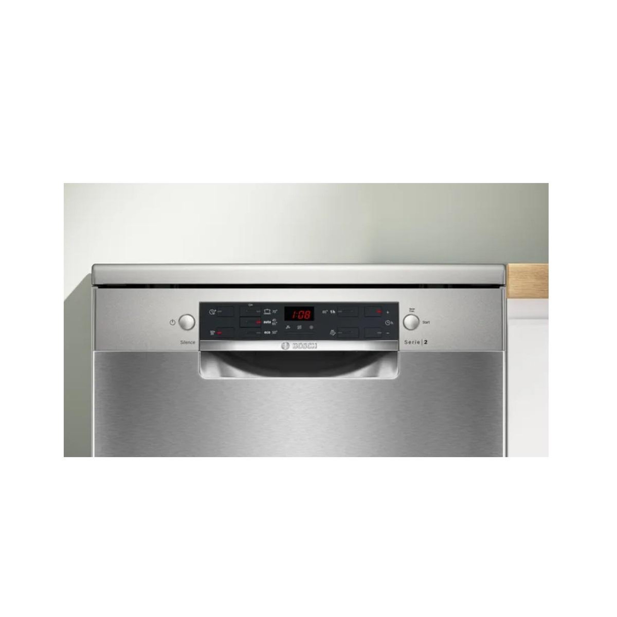 Voir la diapositive 6 : BOSCH Lave-vaisselle 60cm 12 couverts 46db - sms25gi09f