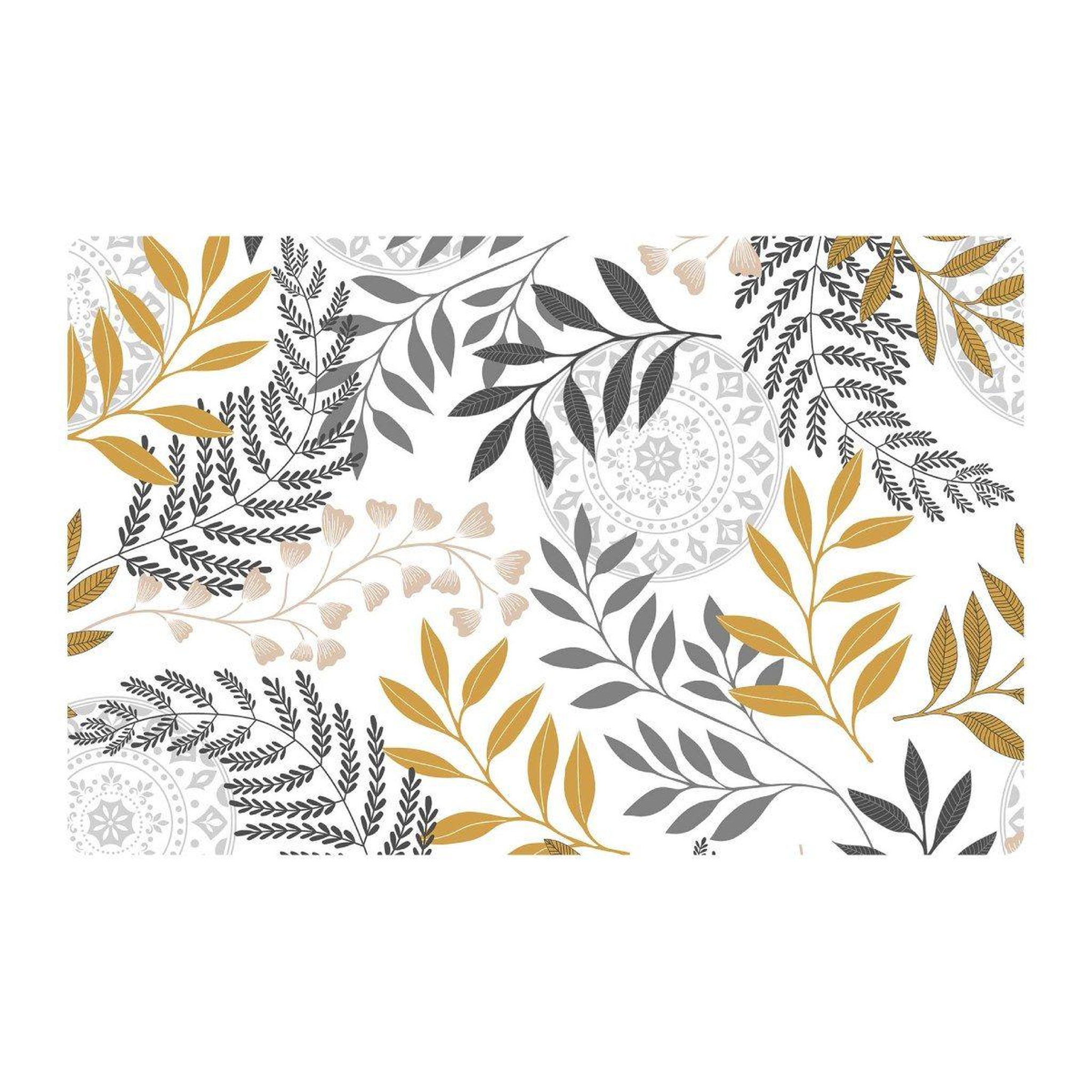Douceur d'Intérieur Set de table imprimé  merveille  28x44cm blanc