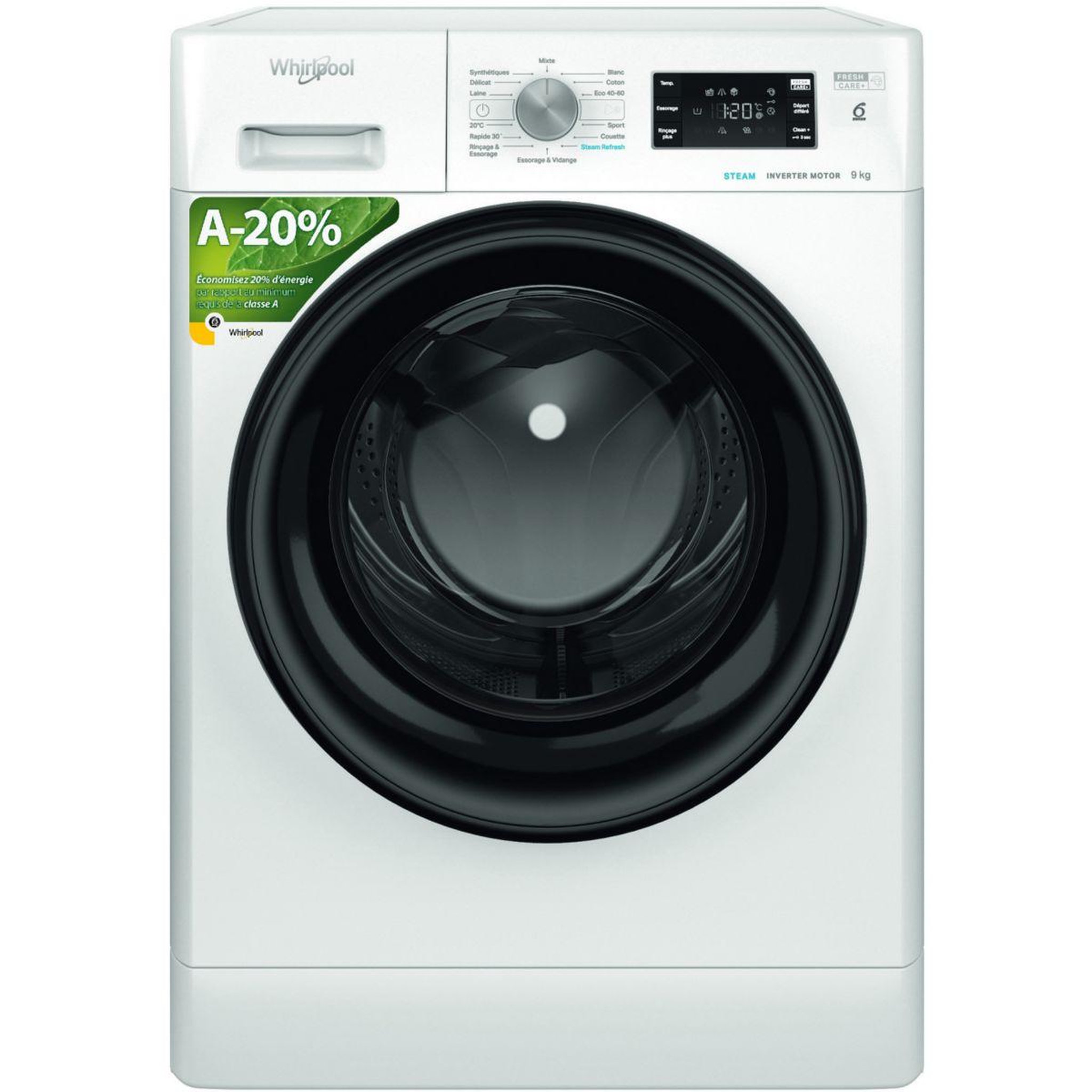 Whirlpool Lave linge hublot ffbp9489bvfr