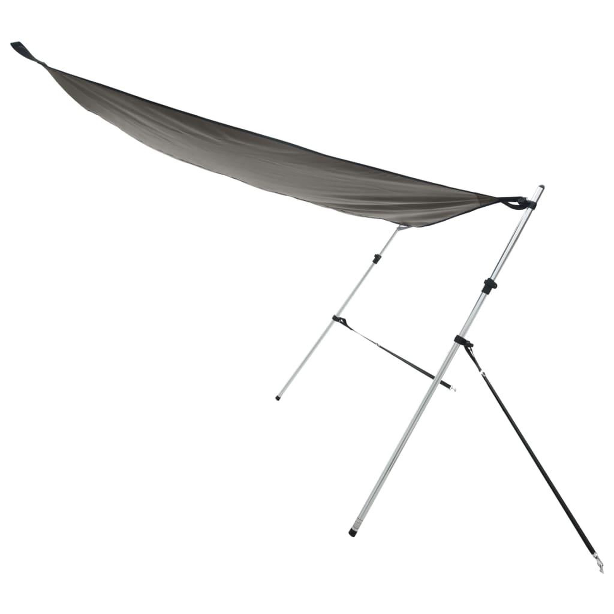 Voir la diapositive 4 : VIDAXL Extension d'ombrage T-Top anthracite 170x208x(115-183) cm