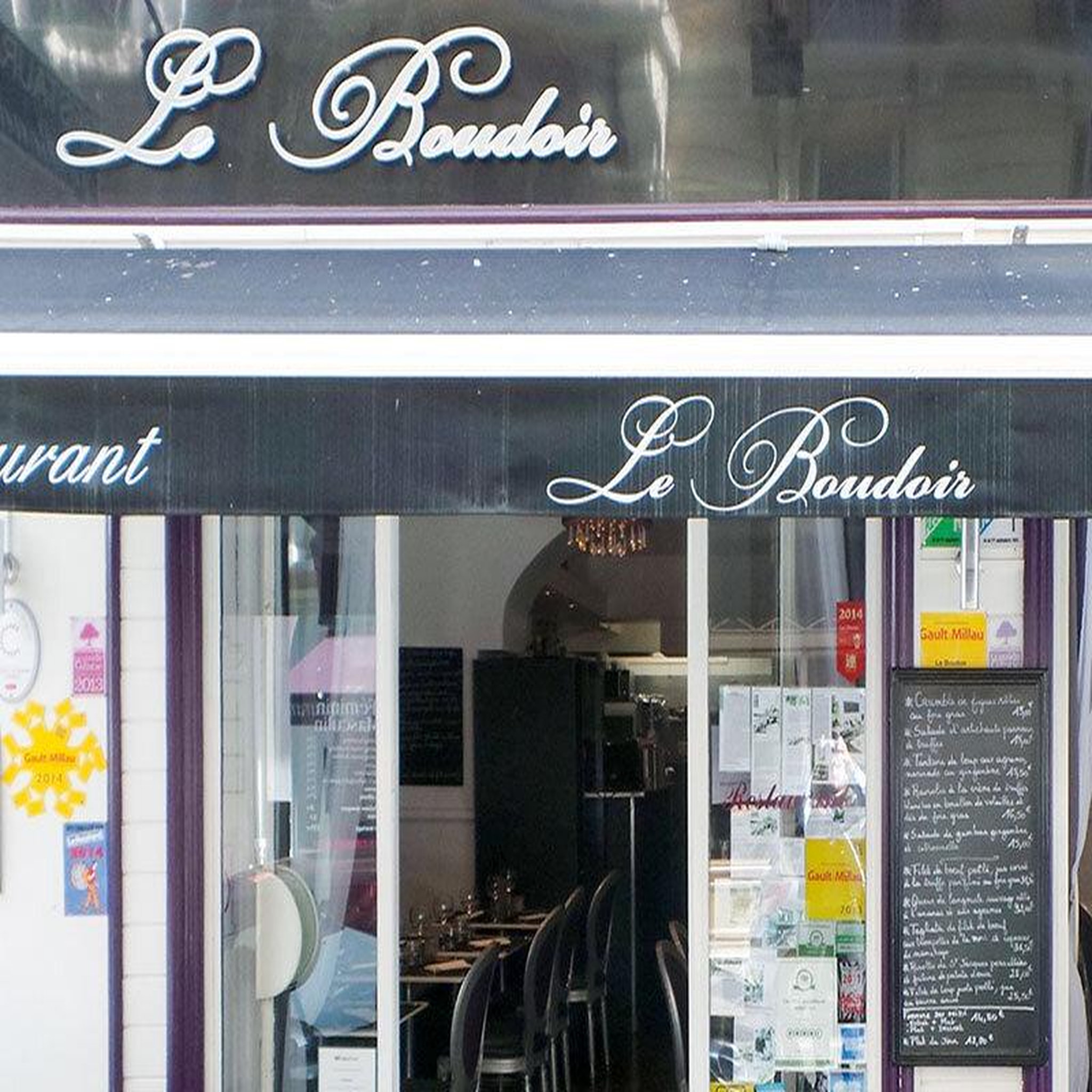 Voir la diapositive 4 : Smartbox Adresses gastronomiques : menu 3 plats avec champagne au restaurant le boudoir au cœur de nice - coffret cadeau gastronomie