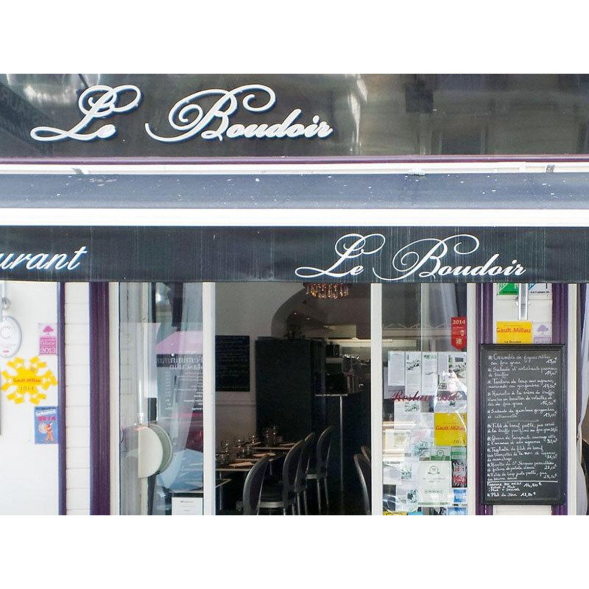 Smartbox Adresses gastronomiques : menu 3 Plats avec champagne au restaurant Le Boudoir au cœur de Nice - Coffret Cadeau Gastronomie