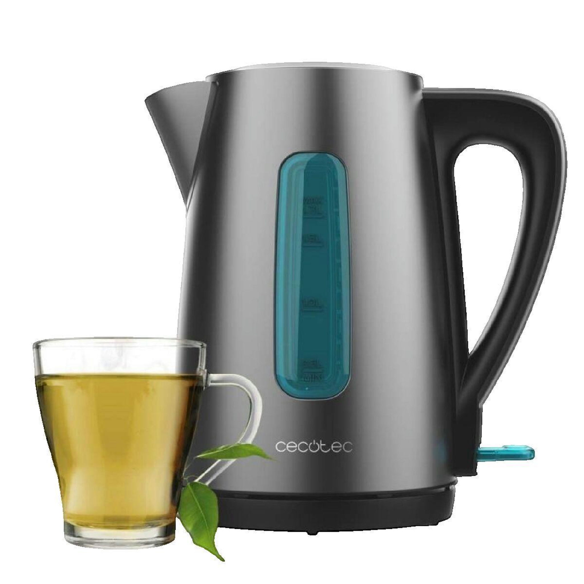 Voir la diapositive 2 : CECOTEC Bouilloire Cecotec Thermosense 210 Steel 1.7 l