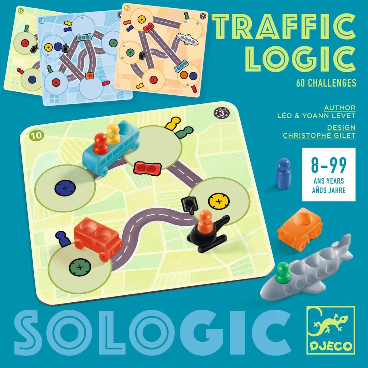 Djeco Traffic logic - tout le monde en vacances
