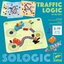 Voir la diapositive 1 : Djeco Traffic logic - tout le monde en vacances