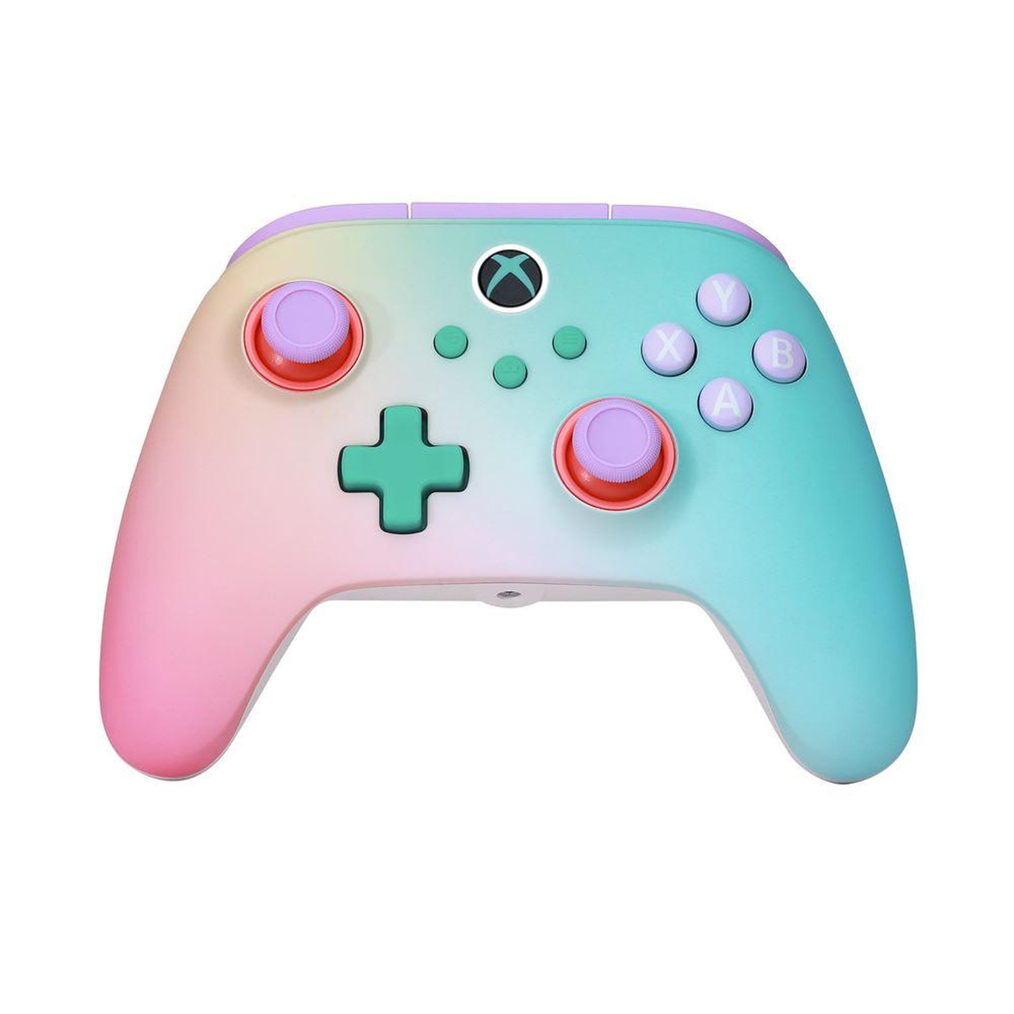 POWERA Manette sans fil powera advantage beach vibes pour xbox series x|s, xbox one et pc, sticks à effet hall anti-dérive, doubles vibrations, gâchettes impulsion et 4 boutons programmables
