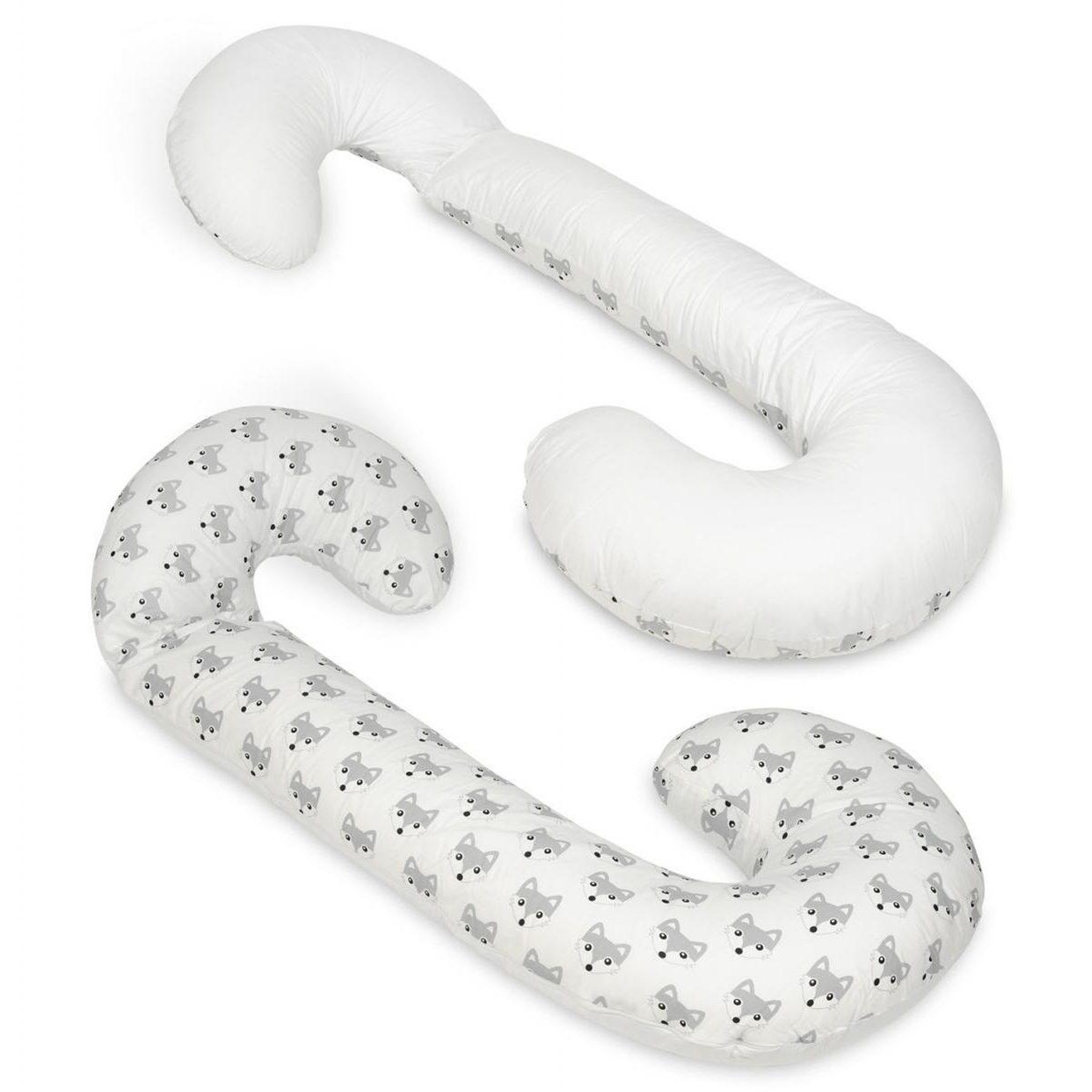 VELINDA Coussin  pre/post natal usages multiples Renards – blanc
