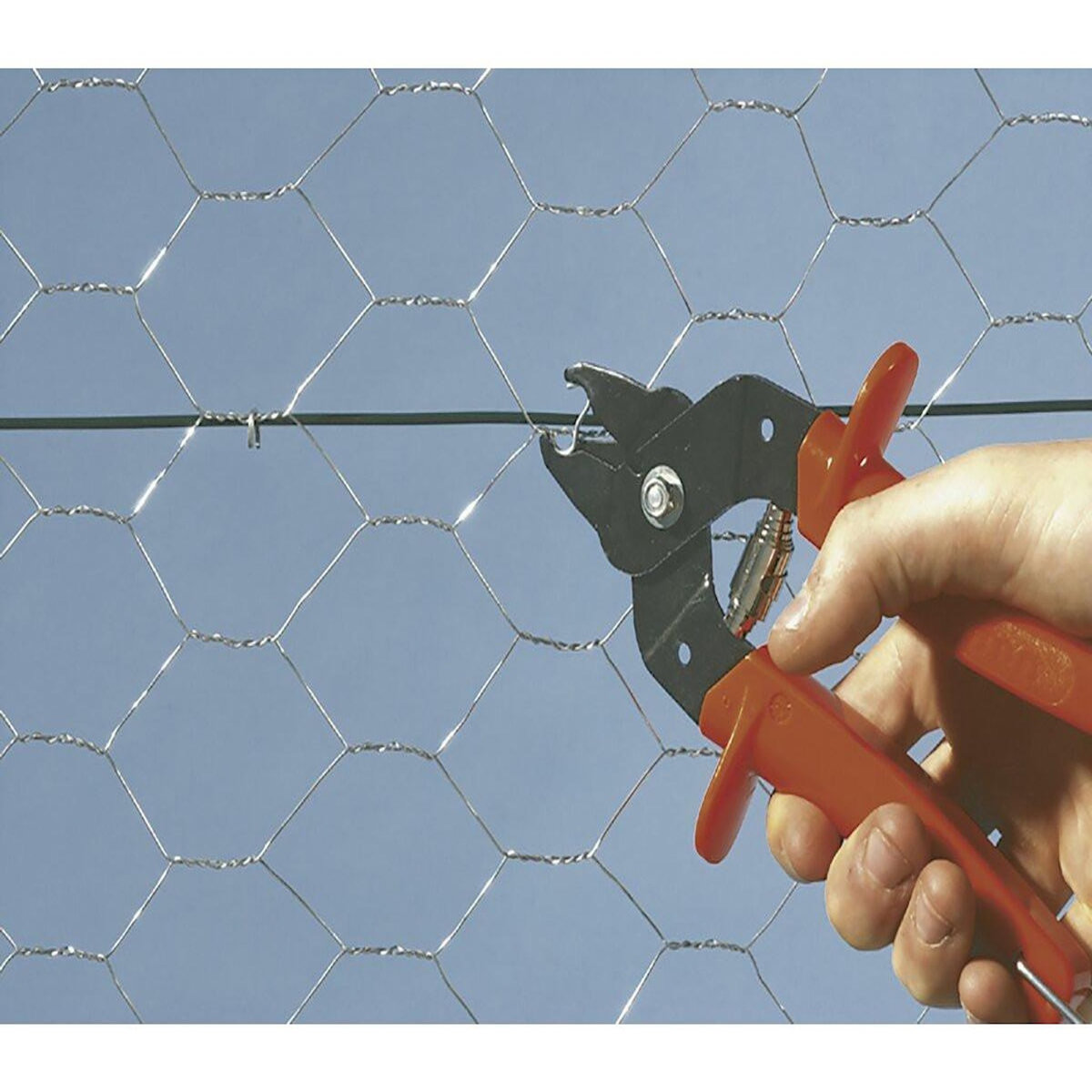 Nortene Grillage métallique -  Galvanex    - 1.00 x 25 m - Gris