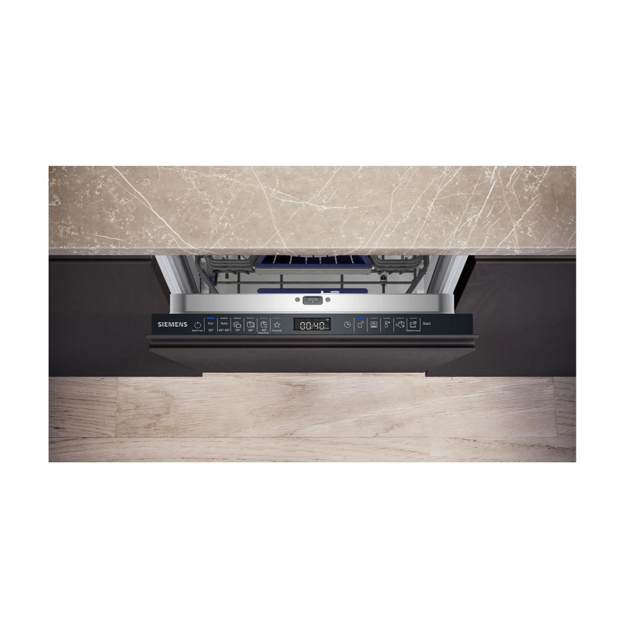 Voir la diapositive 4 : Siemens Lave-vaisselle 45cm 10 couverts 44db tout intégrable - sr65ex09me