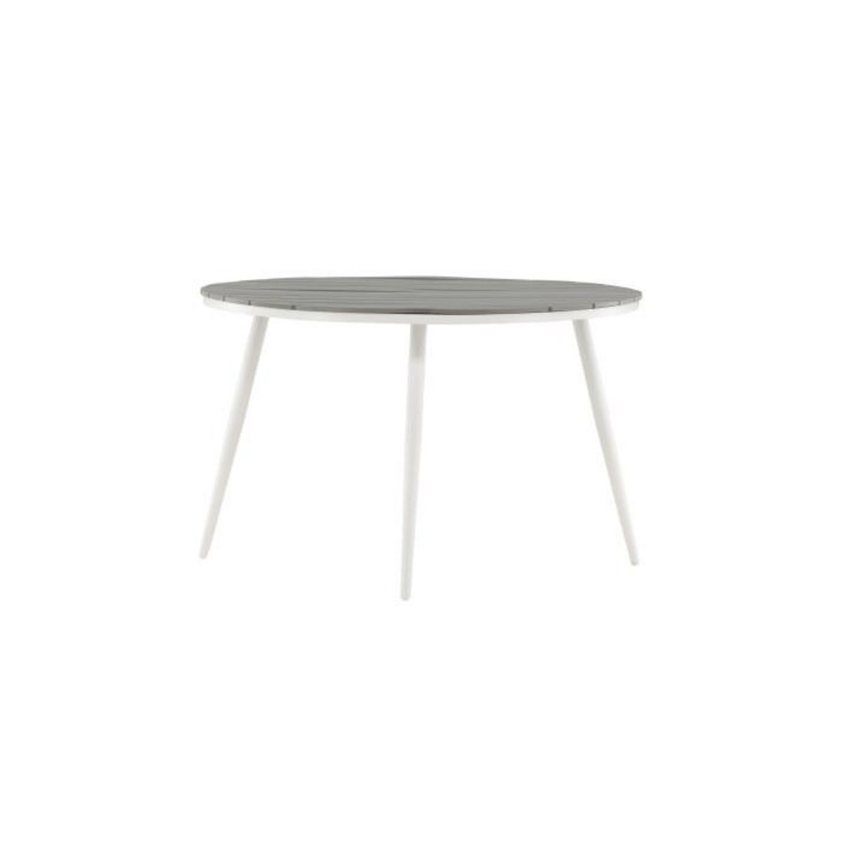 Paris Prix Table de Jardin Ronde  Break  120cm Gris