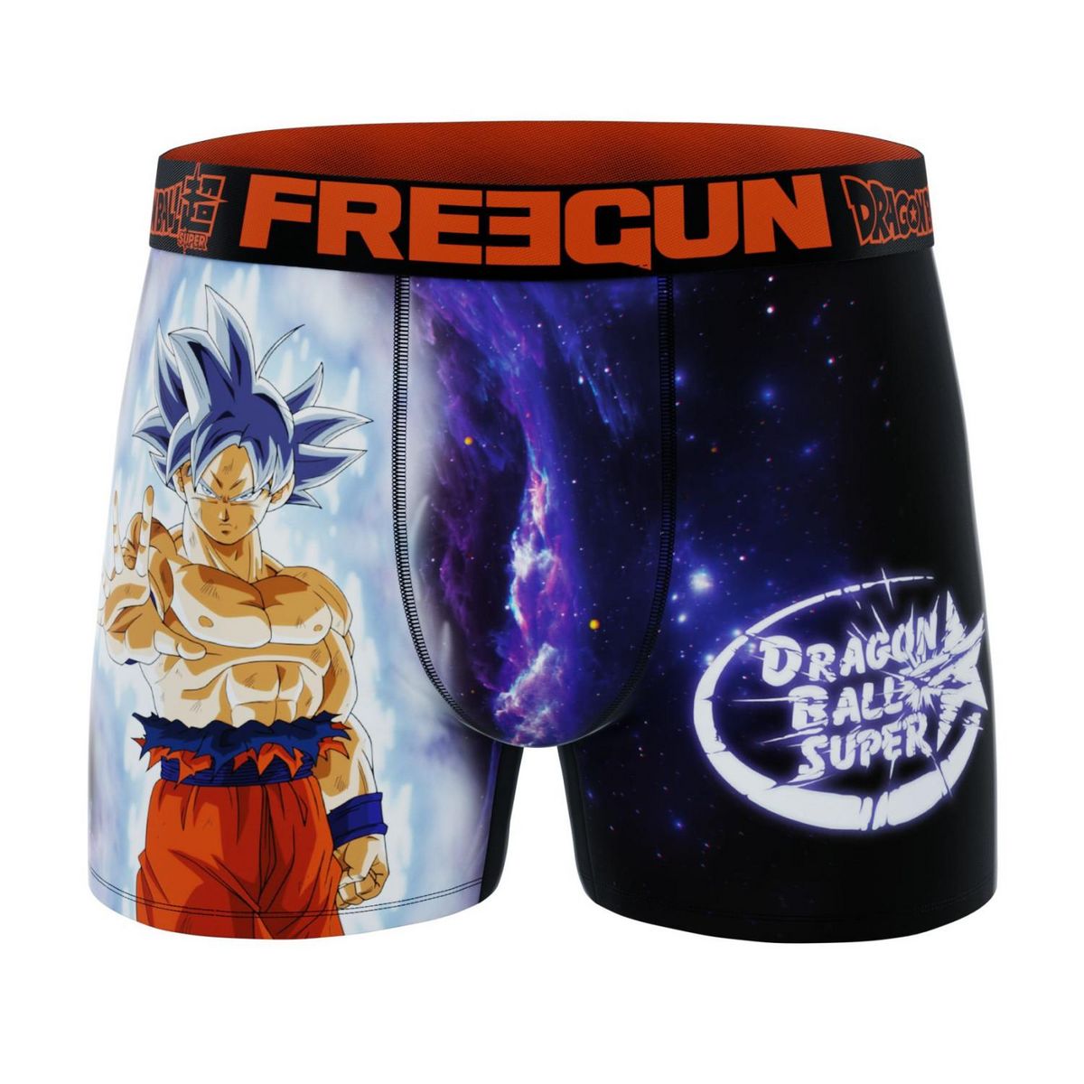 FREEGUN Lot de 3 boxers enfant Dragon Ball Super Ultra instinct Fusion