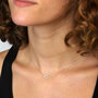 Voir la diapositive 4 : L'ATELIER D'AZUR Collier Femme Or Jaune - Motif Infini - Pavé de Zirconiums