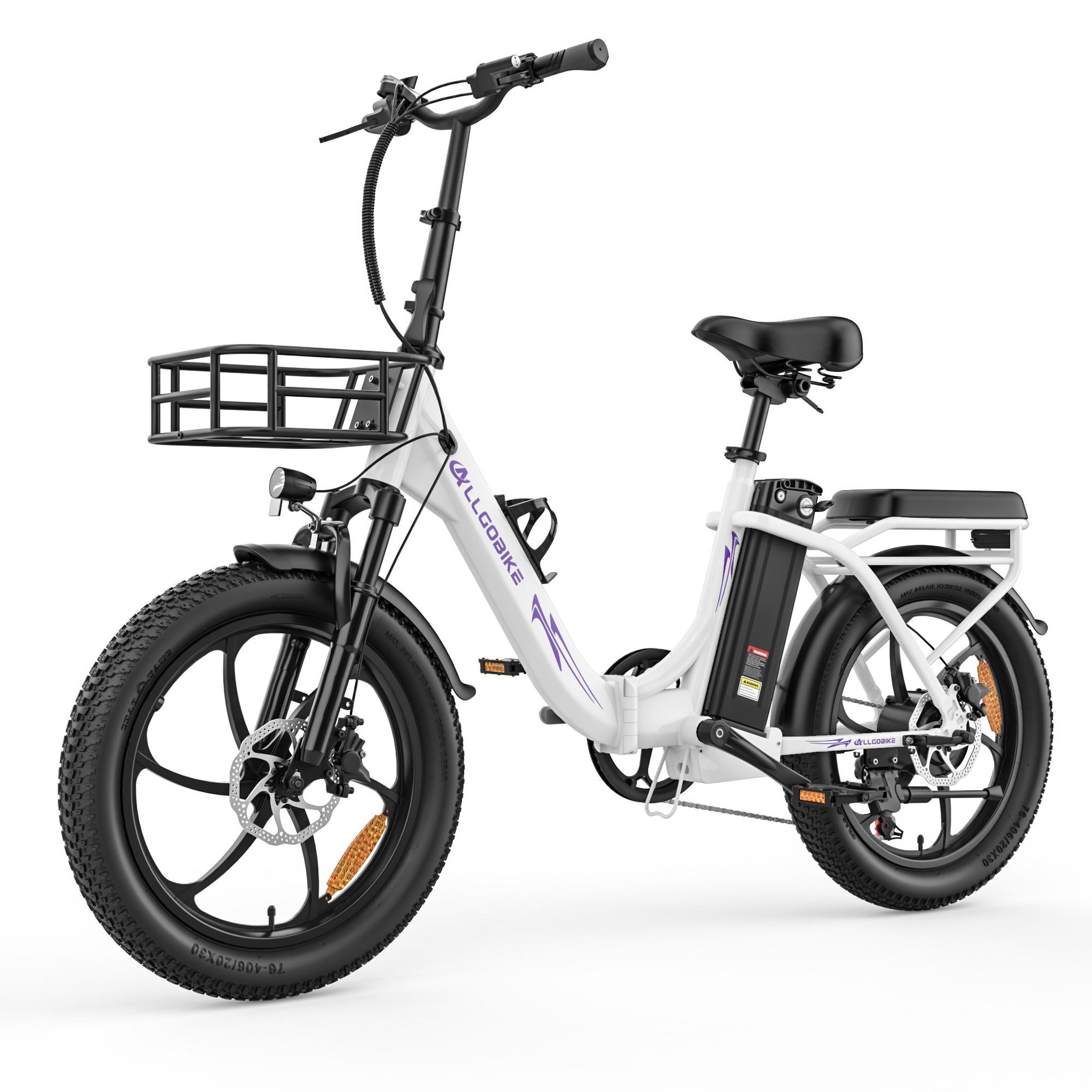 Voir la diapositive 3 : ALLGOBIKE Allgobike ac20 folding electric bike 20