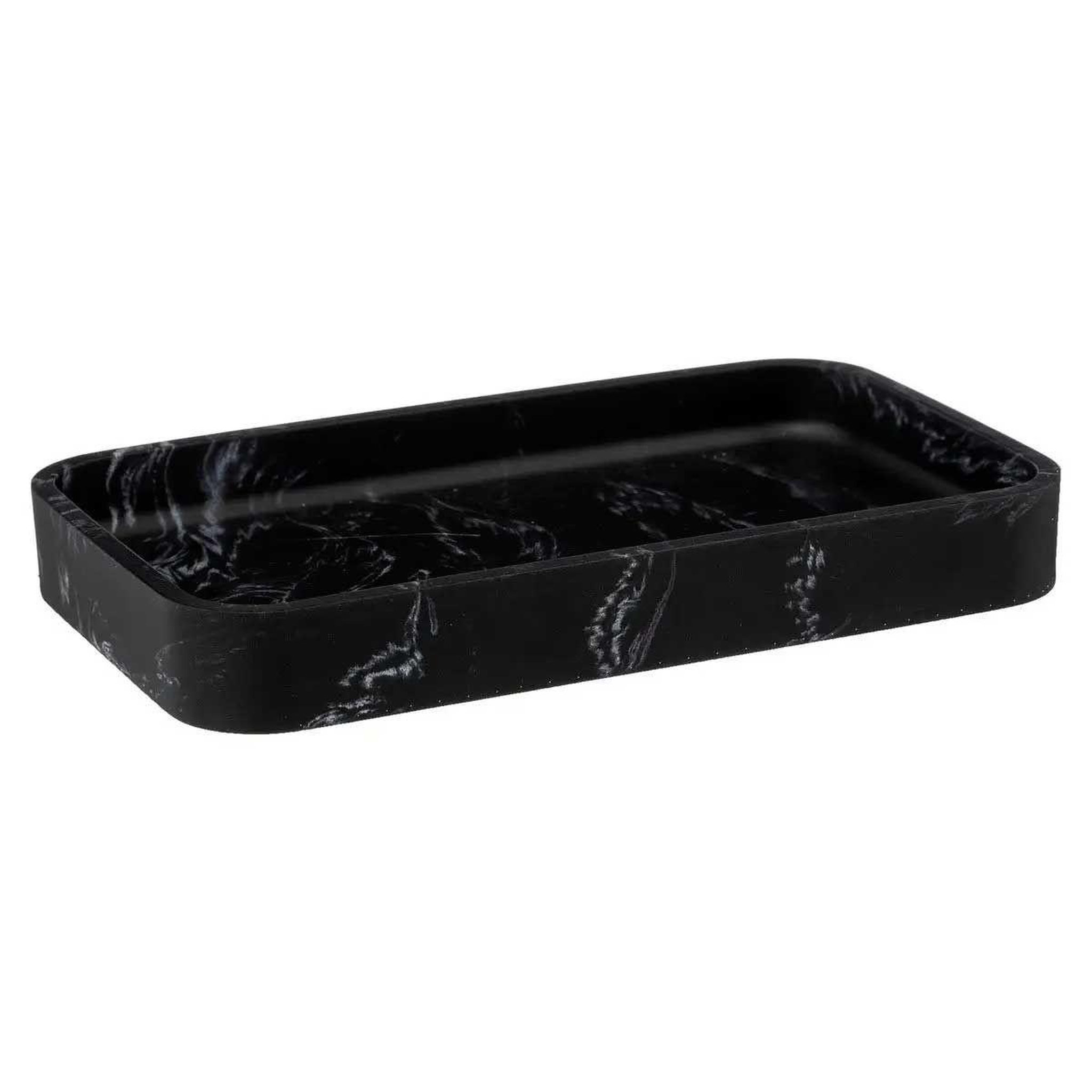 FIVE Plateau de rangement design  léa  19cm noir