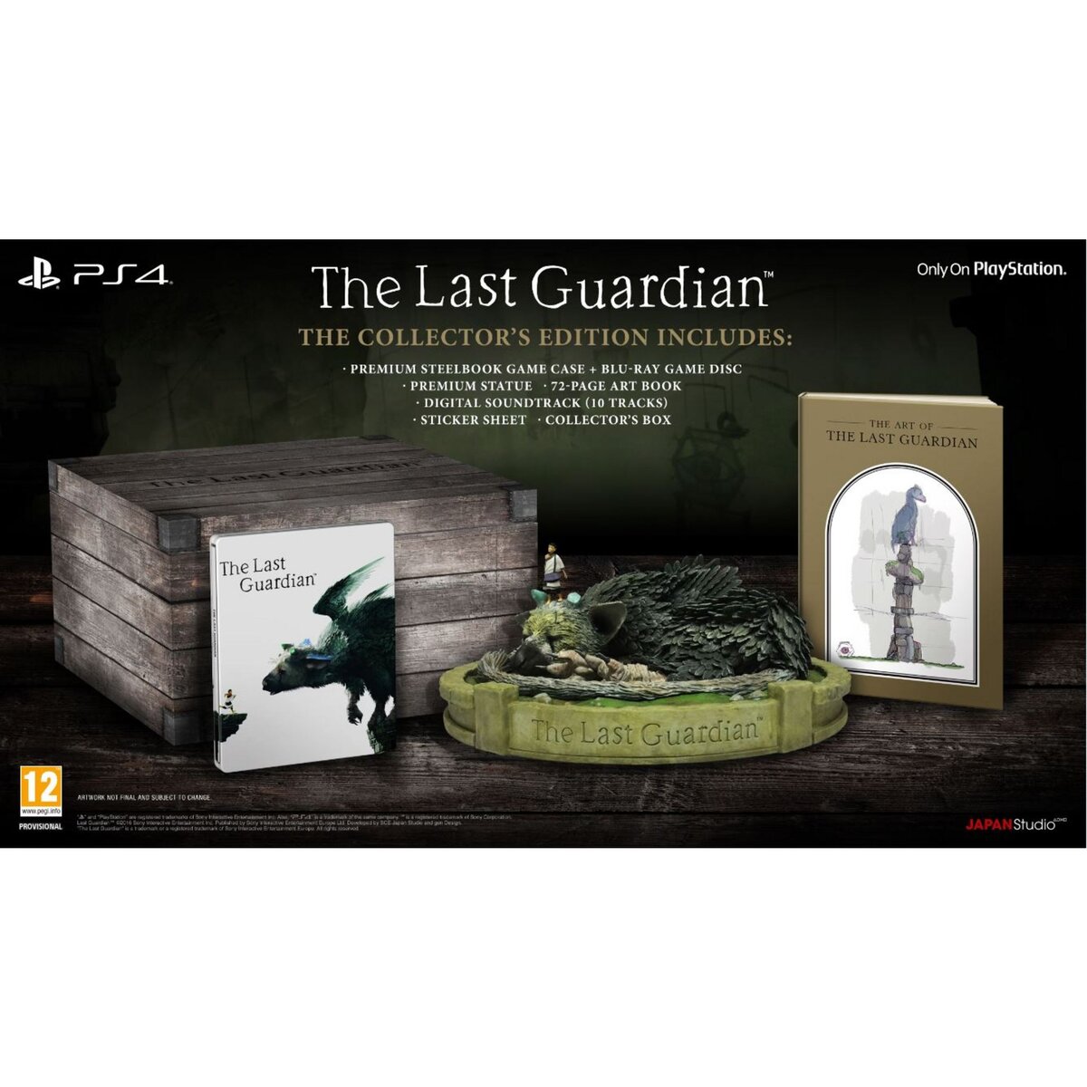The Last Guardian PS4 - Edition Collector