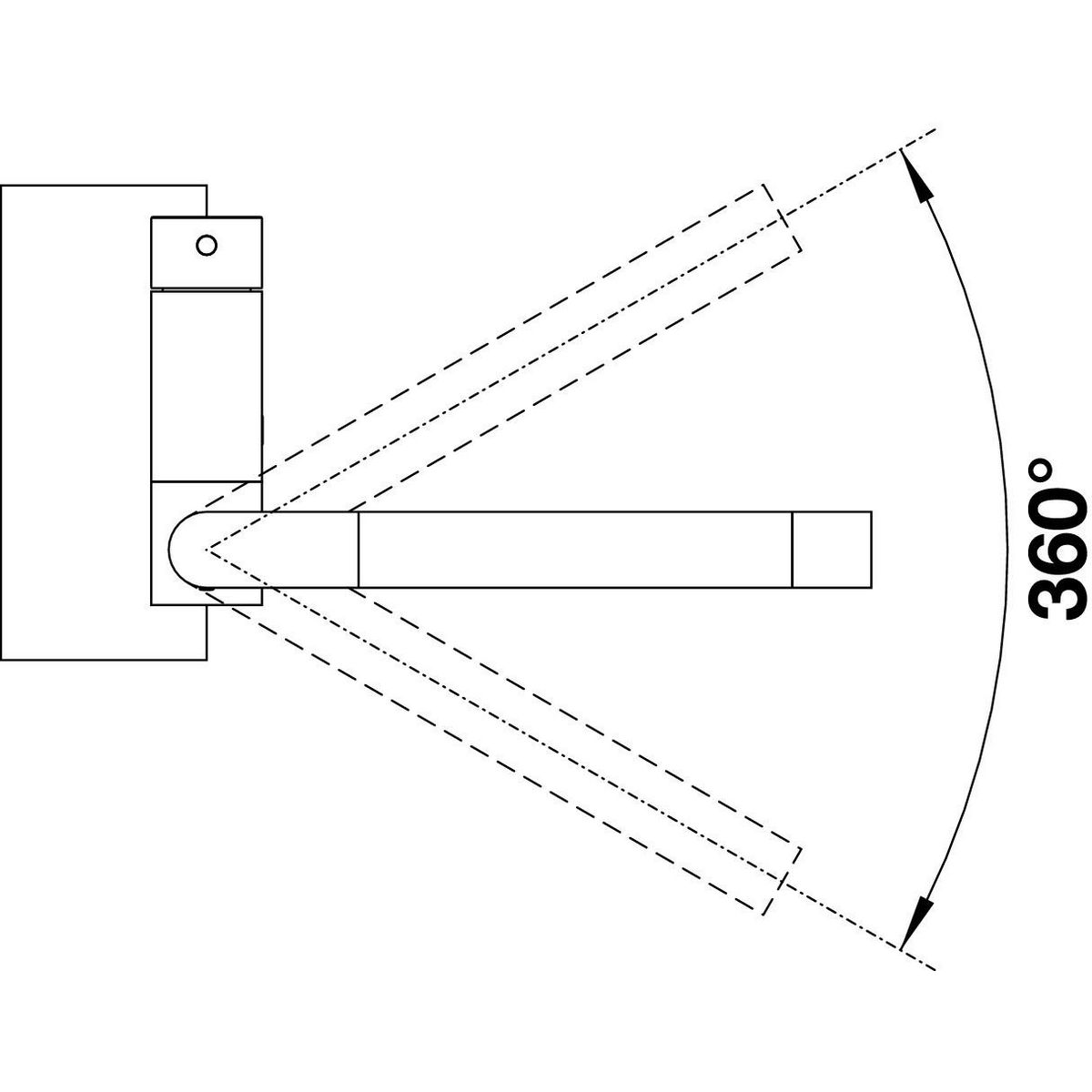 Blanco Mitigeur évier monocommande chromé - 521545