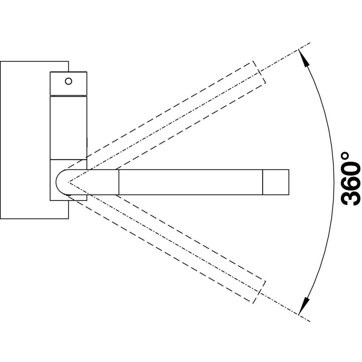Blanco Mitigeur évier monocommande chromé - 521545