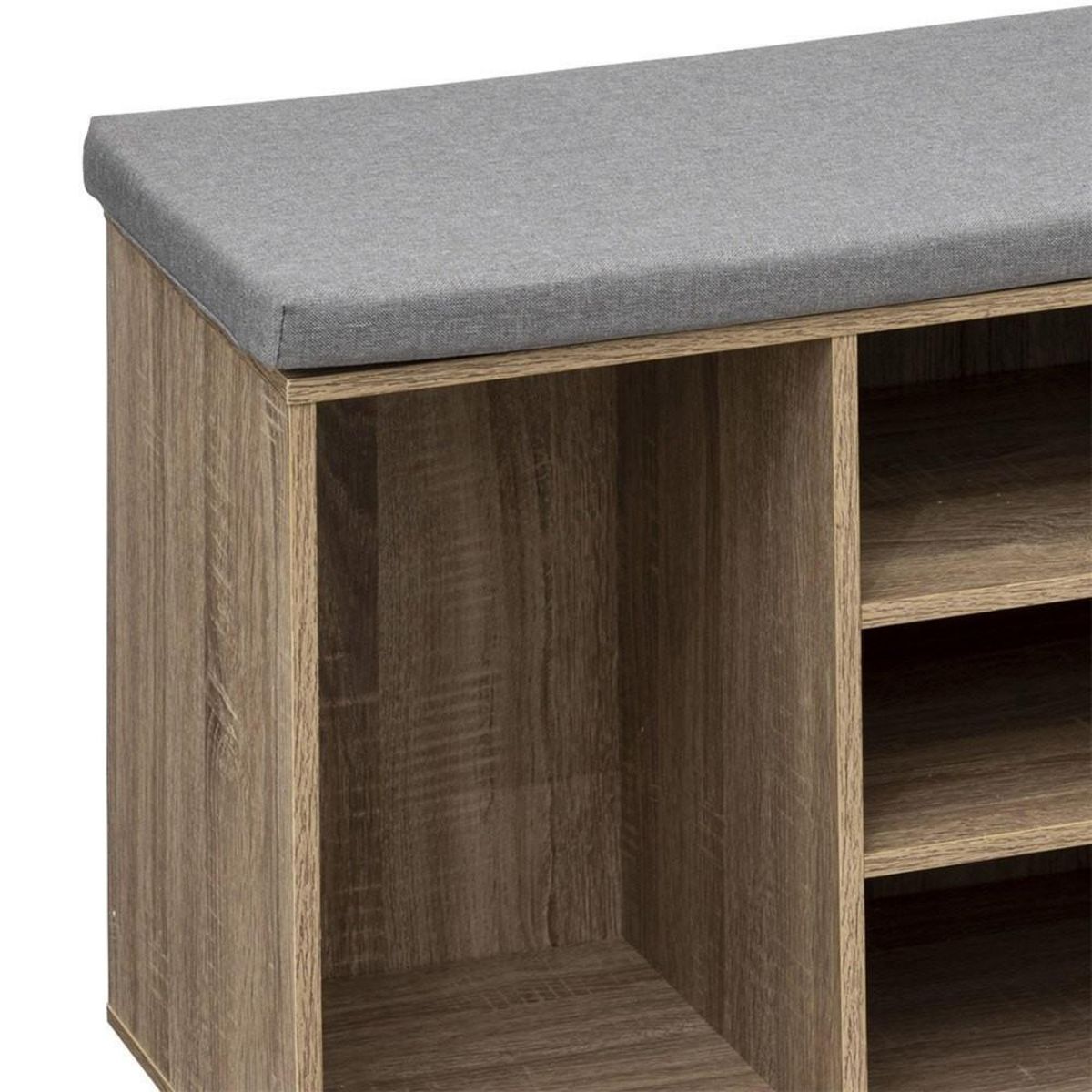 ATMOSPHERA Range chaussures banc étagères amovibles 8 paires