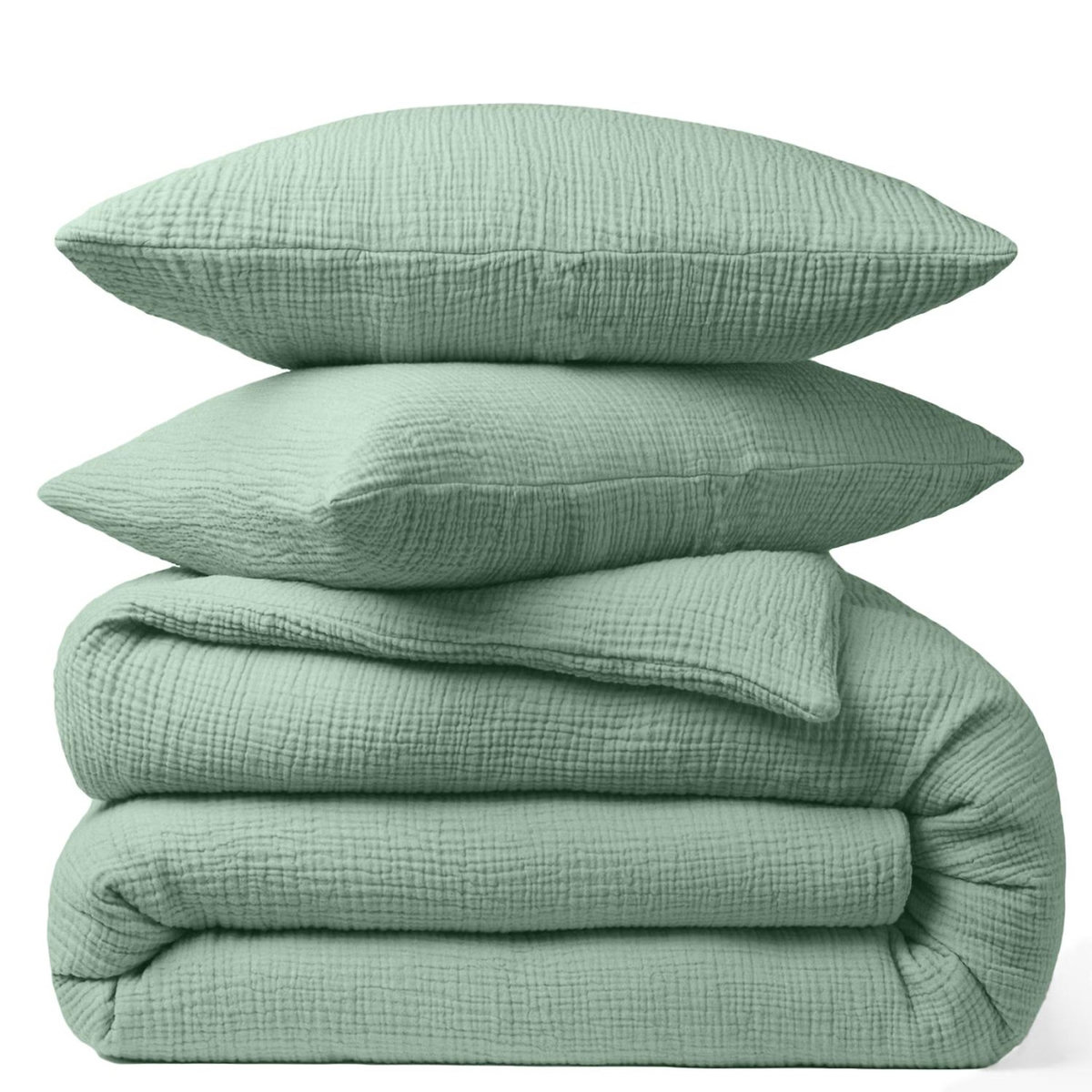 BATON ROUGE Taie d'oreiller 100% gaze de coton