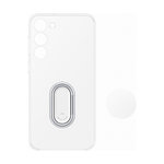 Samsung Coque S23+ transparente support amovible