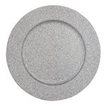 FEERIC LIGHT & CHRISTMAS Lot 6x Assiette de présensation Vaasa - Vaisselle de Noël. Coloris disponibles : Jaune, Gris, Noir