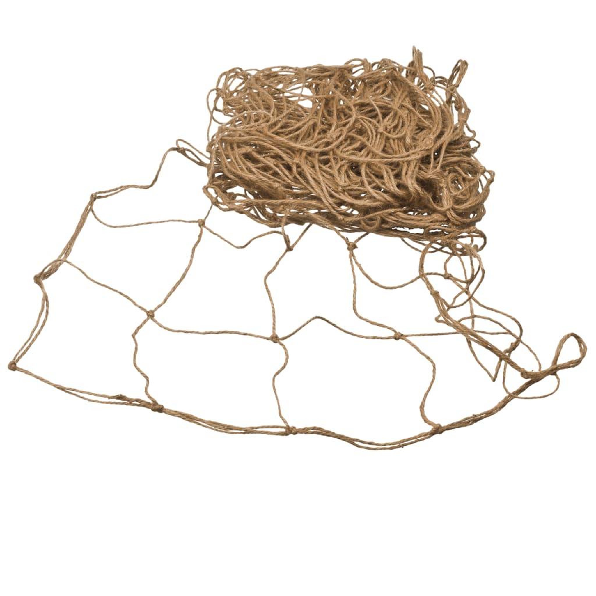 Voir la diapositive 2 : NATURE Nature Filet pour plantes grimpantes en jute 1x3 m naturel