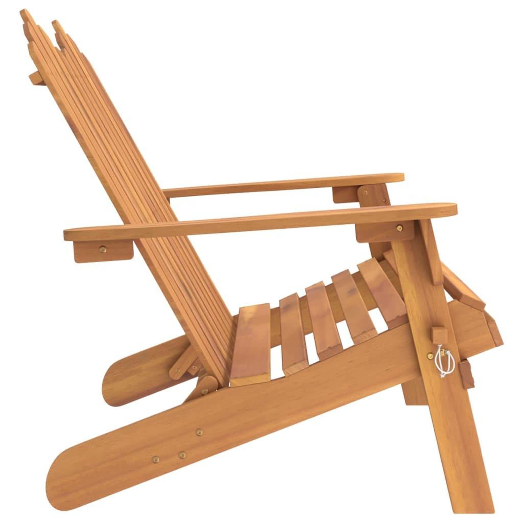 Voir la diapositive 4 : VIDAXL Banc de jardin Adirondack 126 cm bois massif d'acacia