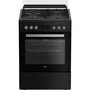 Voir la diapositive 1 : Beko Cuisinière mixte FSE63310DBP