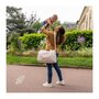 Voir la diapositive 2 : BADABULLE Badabulle Sac a langer Pocketstyle - Plan a langer, Housse isotherme, Pochette, Attaches-poussette inclus, Creme