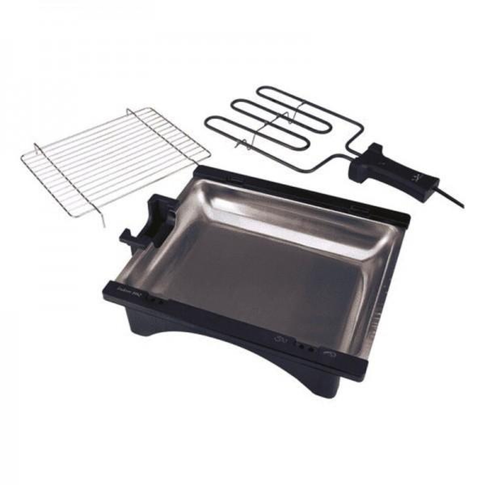 Voir la diapositive 2 : JATA Barbecue JATA BQ95 2000W Noir