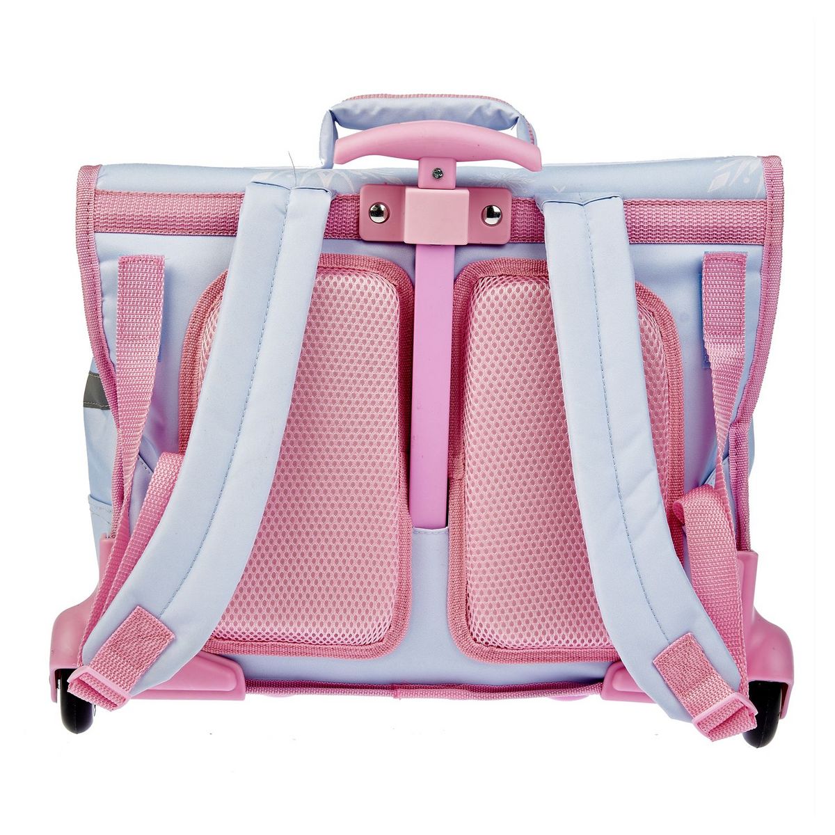 DISNEY Cartable à roulettes bleu La reine des Neiges