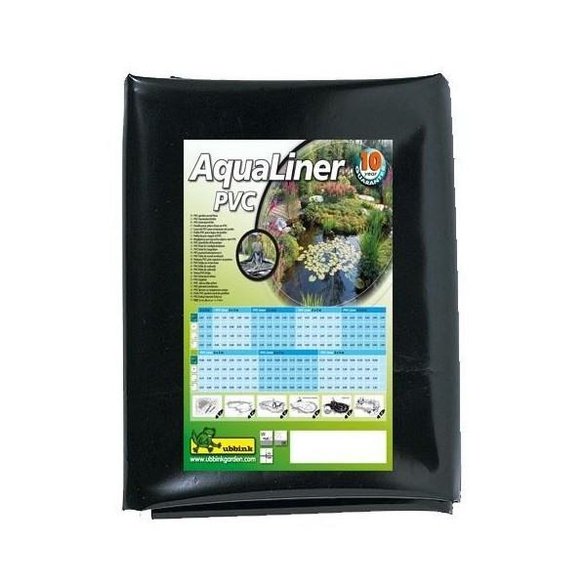 Ubbink Ubbink Bâche pour bassin AquaLiner 4x4 m PVC 0,5 mm 1331167 403732