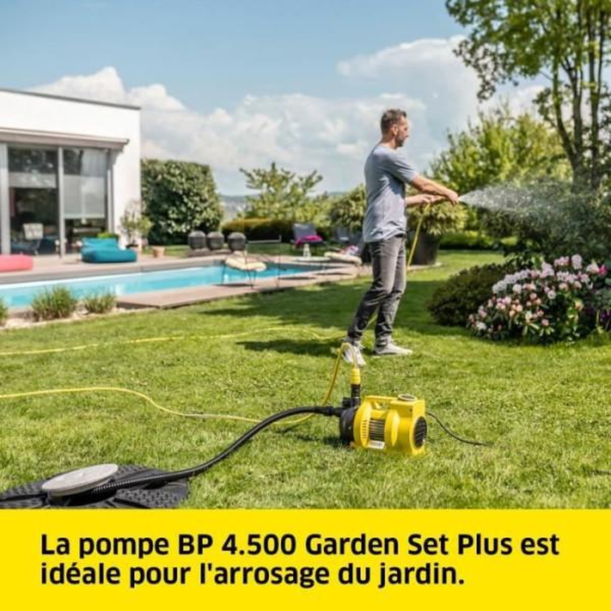 Voir la diapositive 2 : KARCHER Pompe d'arrosage BP 4.500 Garden Set Plus - Karcher