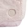 Voir la diapositive 4 : YOUNG'S ATTITUDE Sac à dos rose effet fourrure avec compartiment pour ordinateur