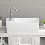 Voir la diapositive 3 : VIDAXL Lavabo blanc 48x25x15 cm ceramique