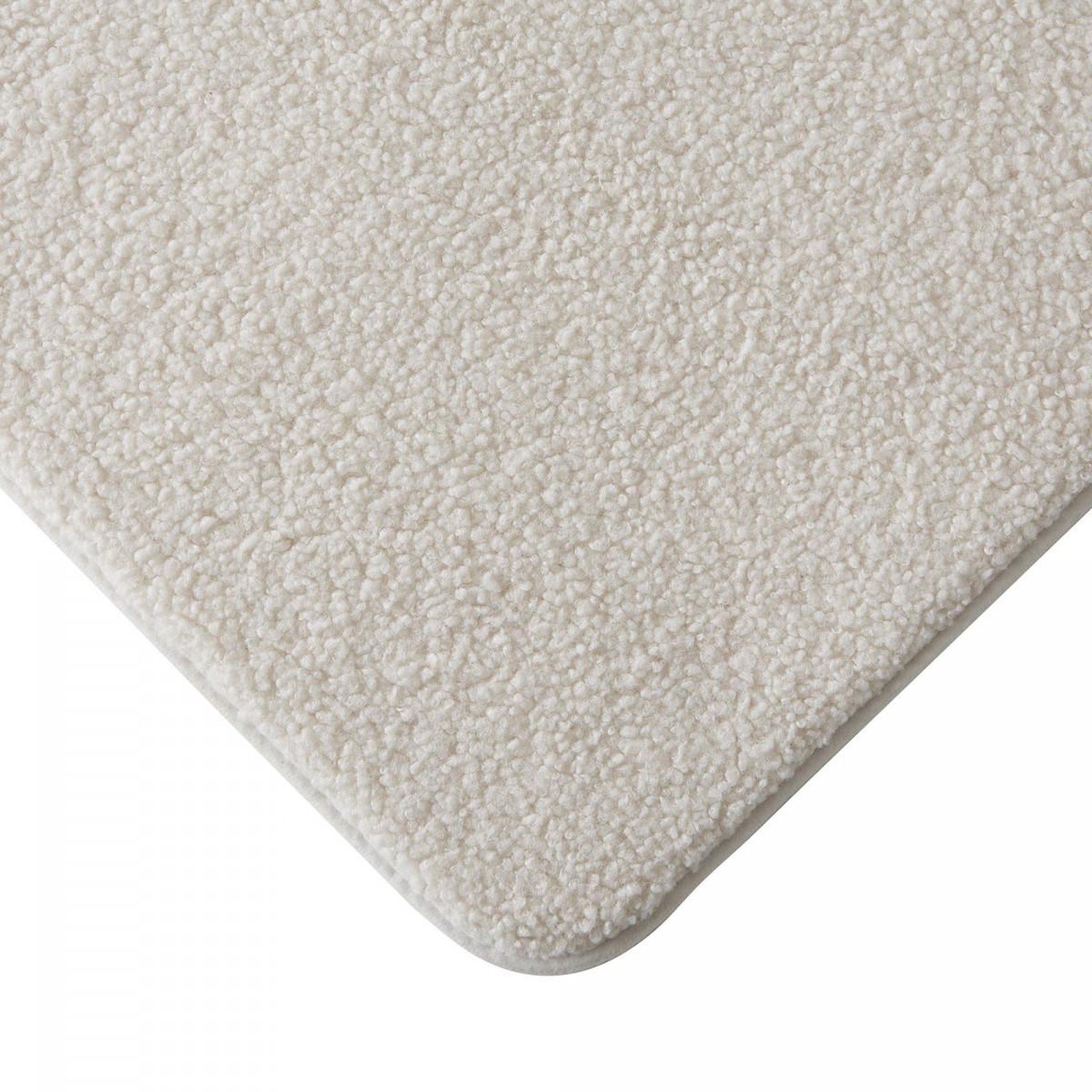 Voir la diapositive 3 : GUY LEVASSEUR Tapis de bain bouclette mémoire de forme 50x80cm