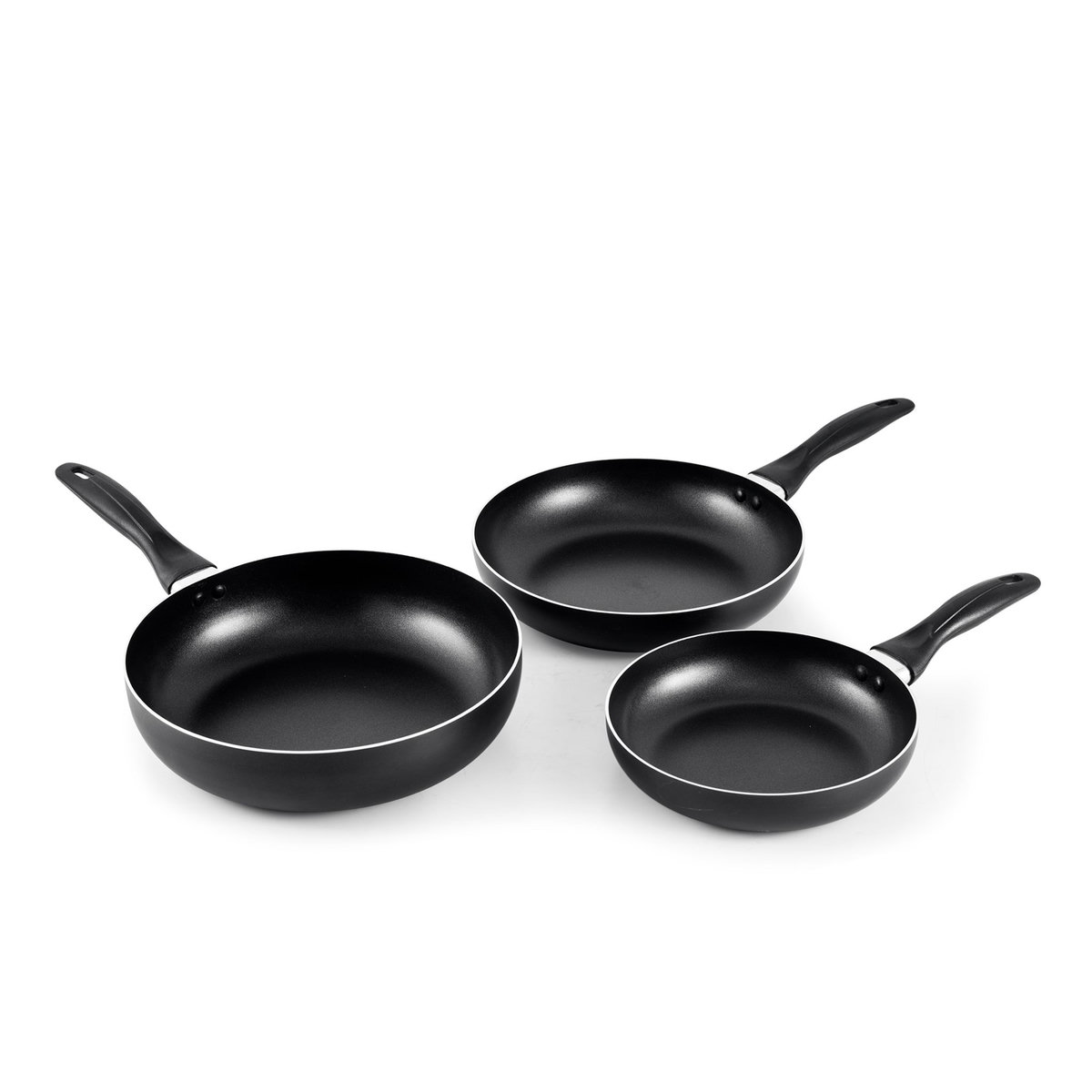 KITCHEN COOK Lot poêles et sauteuse en aluminium 