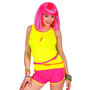 Voir la diapositive 4 : WIDMANN Short Rose Fluo - Femme - Standard