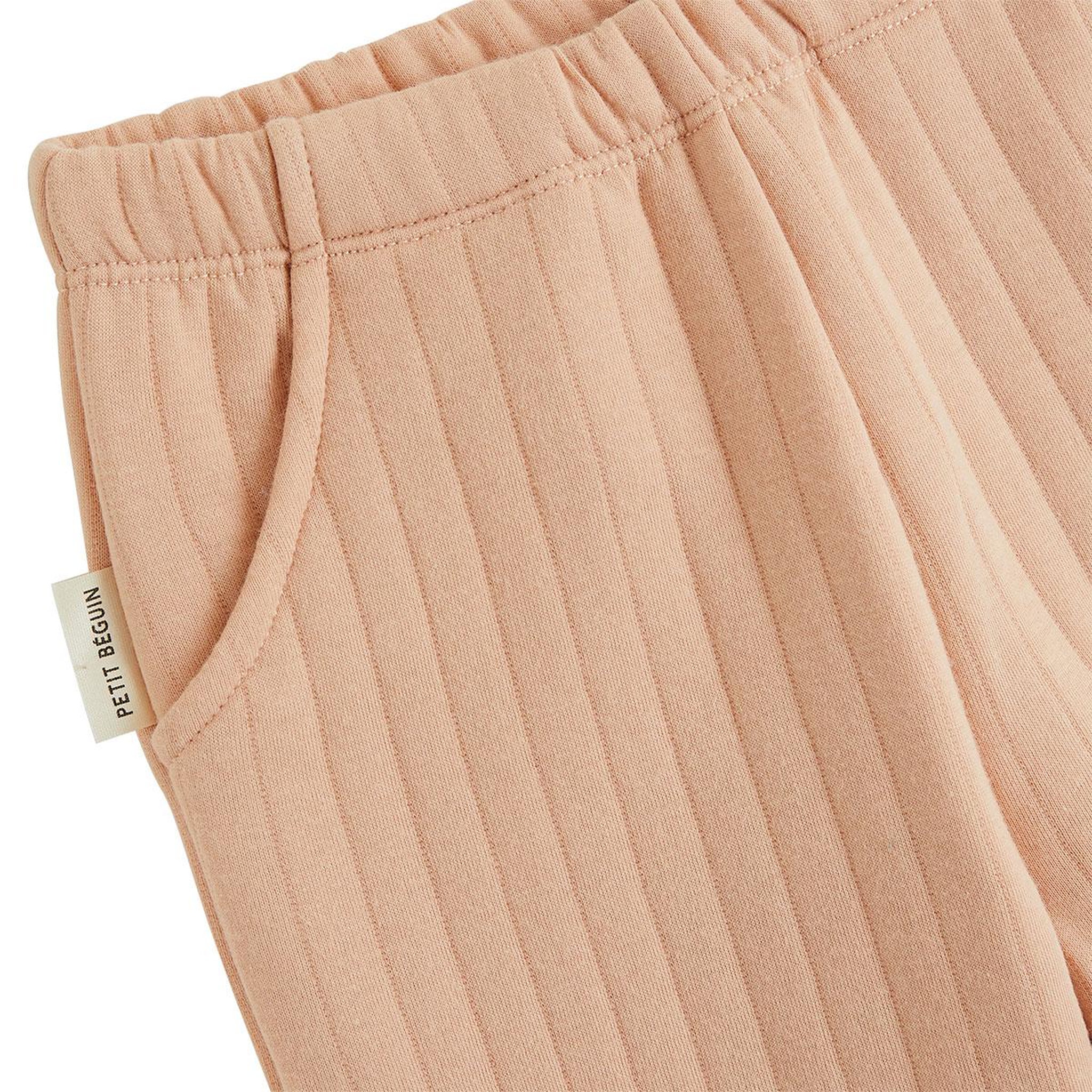 Voir la diapositive 3 : PETIT BEGUIN Pantalon bébé en coton matelassé léa